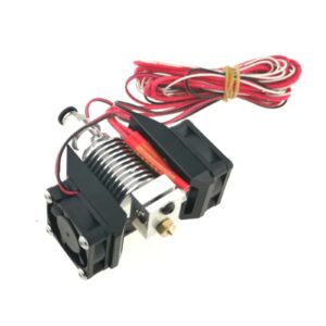 E3D V6 Hotend-3010 fans-24V Thermistor: glass bead Throat: All metal Color: Silver