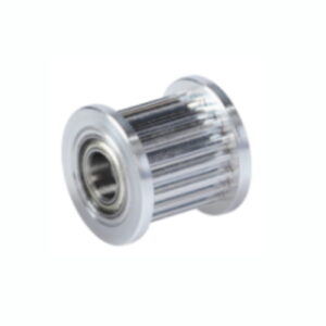 20T GT2 Idler Pulley Aluminum with premium compact 14mm flange for 3D printer, CNC, robotics, and GT2 belt motion systems.