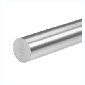8mm Smooth Round Rod in custom length chrome finish for 3D printer, CNC, robotics, and linear bearing motion systems.