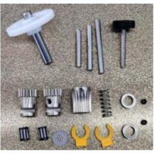BMG extruder components kit with hardened steel gears and bearings