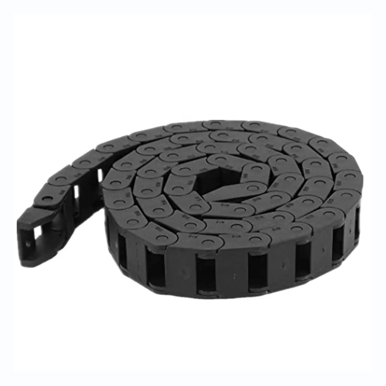 Cable chain 10mm x 15mm R18 1 meter black drag chain
