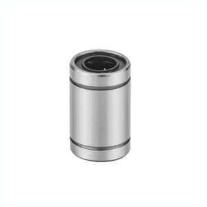 LM6UU Linear Ball Bearing with 6mm bore, 12mm outer diameter, and 19mm length for 3D printer linear motion systems.