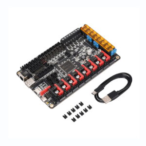 Octopus V1.1 Control Board by BIGTREETECH with 8 stepper driver slots, Klipper and Marlin support, CAN bus, and flexible fan outputs.