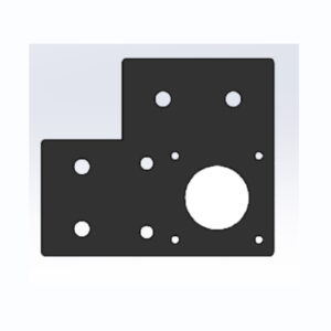 RatRig V-Core motor plate for XY axis drive assembly