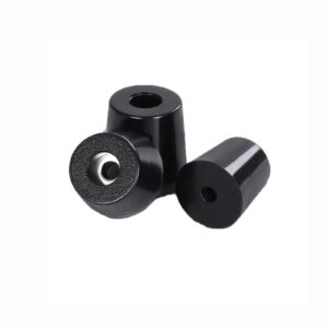 Rubber Foot M5 Threaded with Metal Insert